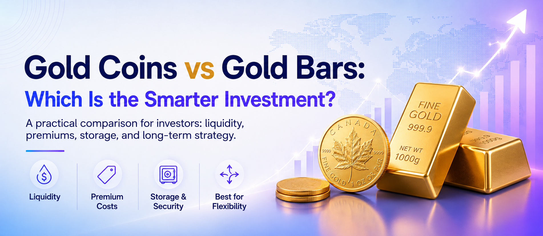 Gold Coins vs Gold Bars: Which Is the Smarter Investment?